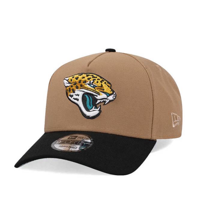 ニューエラ New Era 【 Jacksonville Jaguars Khaki Two Tone Edition 9Forty A Frame Snapback Hat Men Beige 】 ジャクソンビル ジャガース カーキ Snapback スナップバック バッグ メンズ ベージュ
