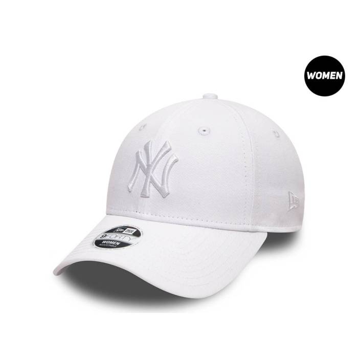 【★百貨店SALE★6/11夜夜中2時迄】ニュー内鰓 New Era 【 New York Yankees Essential White Womens 9Forty Strapback Hat Women White 】 ヤンキース 白いこと 白いこと レディース レディース 白いこと 白いこと