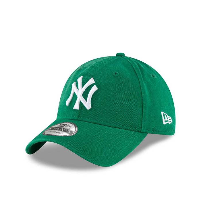ニューエラ New Era 【 New York Yankees Green Core Classic 9Twenty Strapback Hat Men Green 】 ヤンキース green 緑・グリーン コア クラシック メンズ green 緑・グリーン