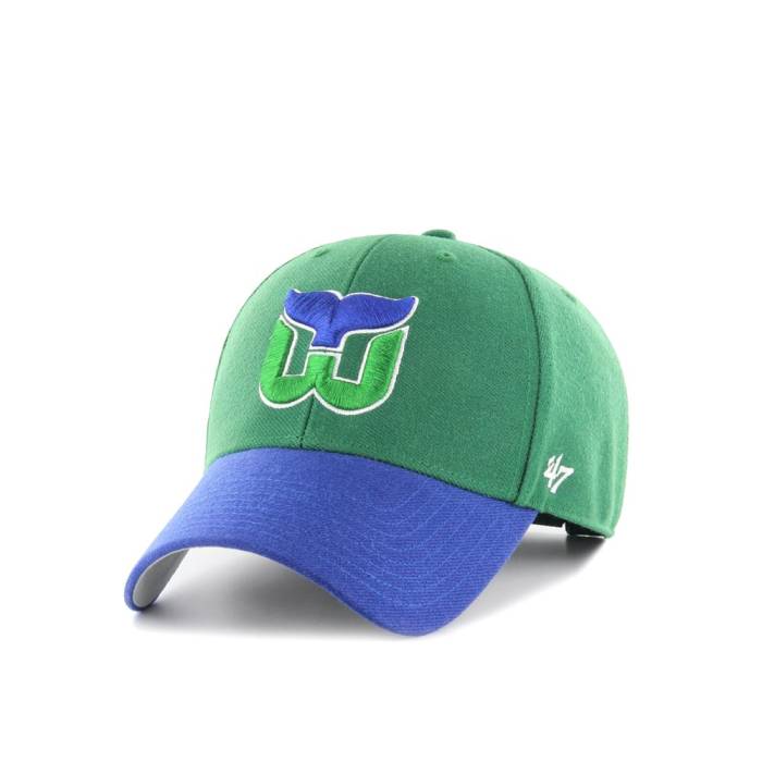 フォーティーセブンブランド 【 47Brand Hartford Whalers Vintage Hockey Classic Strapback Hat Men Green 】 vintage ビンテージ・ヴィンテージ クラシック メンズ green 緑・グリーン