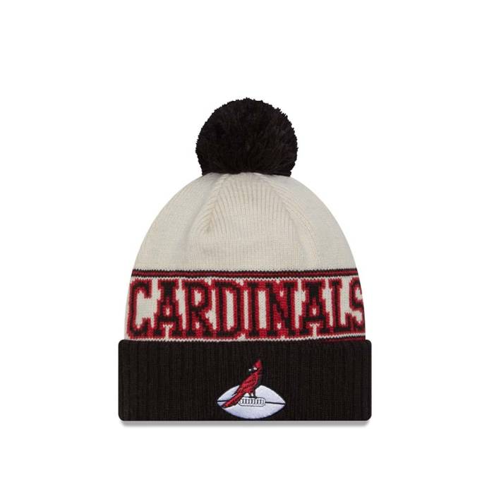ニューエラ New Era 【 Arizona Cardinals Sideline 2023 Knit Men Black 】 アリゾナ カージナルス サイドライン ニット メンズ 黒色 ブラック