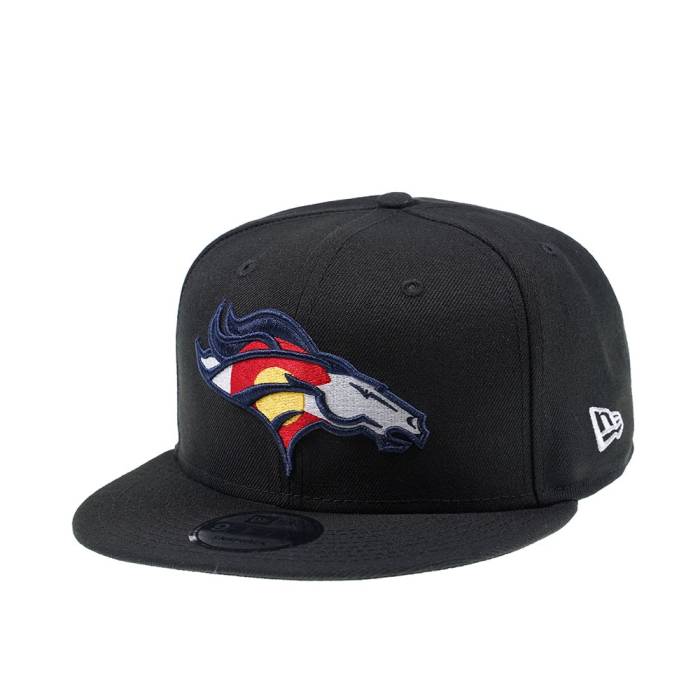 ニューエラ New Era 【 Denver Broncos Colorado Edition 9Fifty Snapback Hat Men Black 】 デンバー ブロンコス コロラド Snapback スナップバック バッグ メンズ 黒色 ブラック