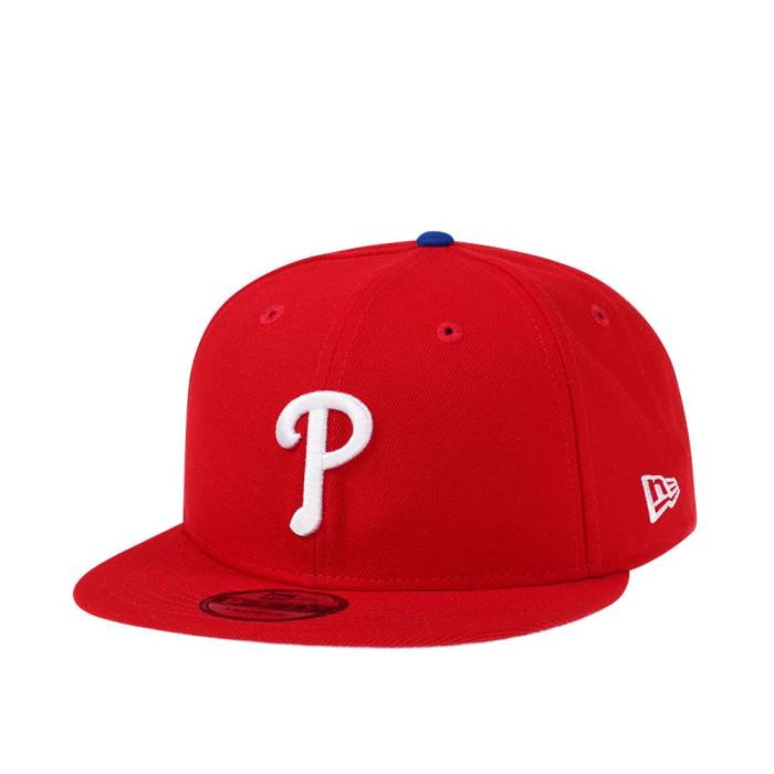 ニューエラ New Era 【 Philadelphia Phillies Classic Edition 9Fifty Snapback Hat Men Red 】 フィラデルフィア フィリーズ クラシック Snapback スナップバック バッグ メンズ Red 赤・レッド