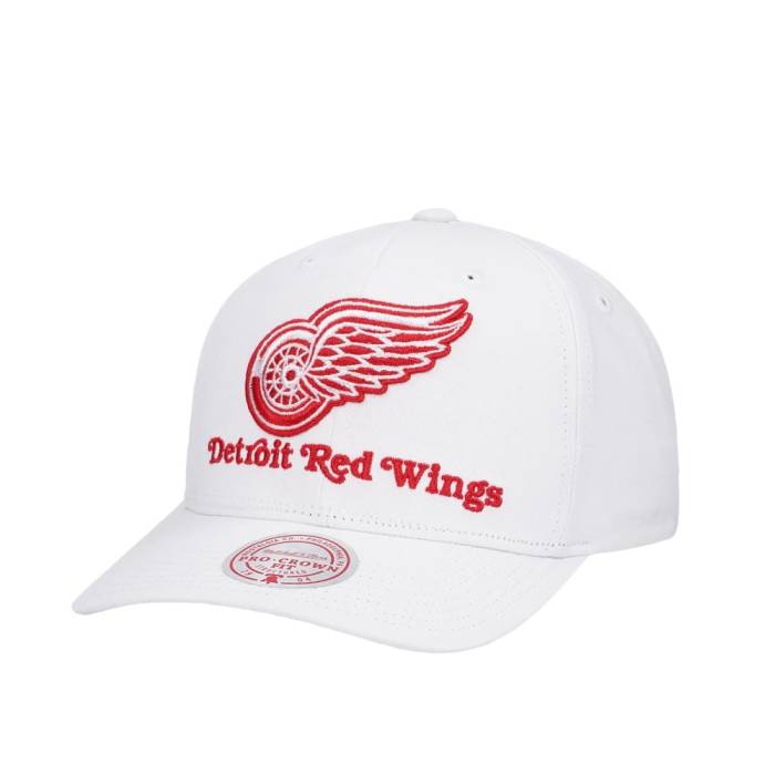 ミッチェルアンドネス Mitchell &Amp; Ness 【 Detroit Red Wings All In Pro White Snapback Hat Men White 】 デトロイト Red 赤・レッド プロ 白色 ホワイト Snapback スナップバック バッグ メンズ 白色 ホワイト|スニケス