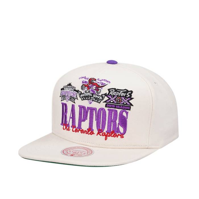 ミッチェルアンドネス Mitchell &Amp; Ness 【 Toronto Raptors Reframe Retro Off White Snapback Hat Men White 】 トロント ラプターズ レトロ 白色 ホワイト Snapback スナップバック バッグ メンズ 白色 ホワイト｜スニケス 12,210円