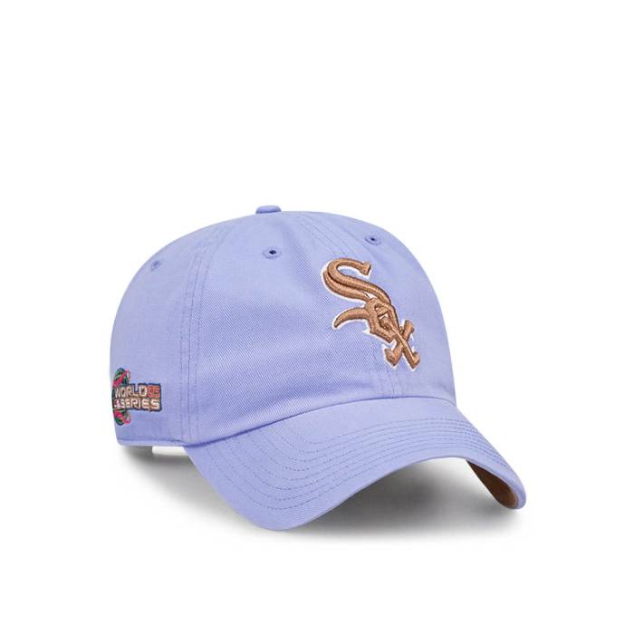 フォーティーセブンブランド 47 Brand 【 47Brand Chicago White Sox World Series 2005 Lavender Double Under Clean Up Strapback Hat Men Lavender 】 シカゴ 白色 ホワイト シリーズ メンズ 10,082円