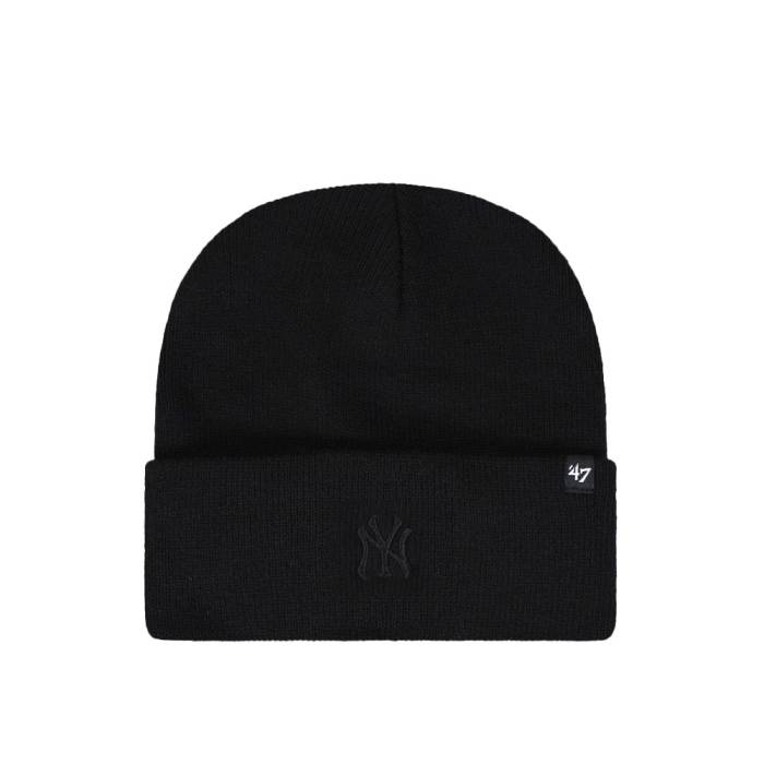 フォーティーセブンブランド 47 Brand 【 47Brand New York Yankees Black Base Runner Knit Men Black 】 ヤンキース 黒色 ブラック ニット メンズ 黒色 ブラック