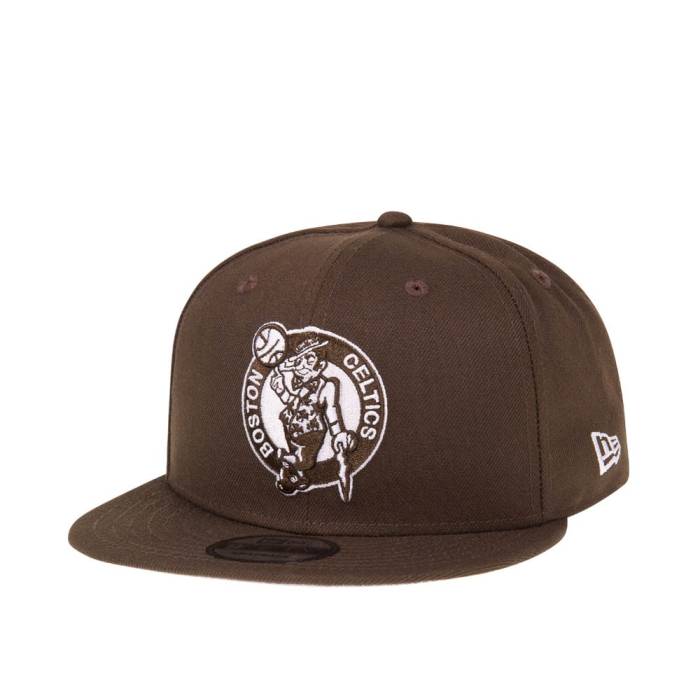 ニューエラ New Era 【 Boston Celtics Walnut Classic Edition 9Fifty Snapback Hat Men Brown 】 ボストン セルティックス クラシック Snapback スナップバック バッグ メンズ 茶色 ブラウン｜スニケス