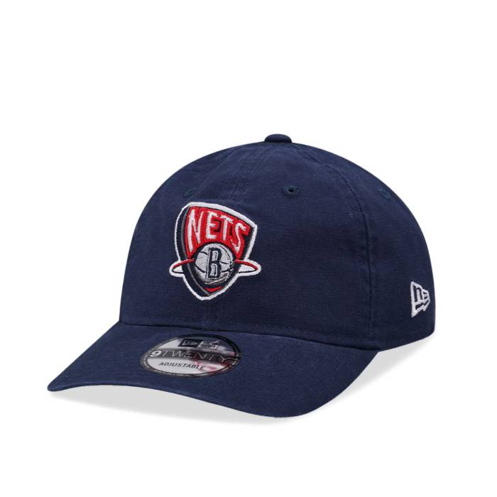 ニューエラ New Era 【 Brooklyn Nets City Edition 9Twenty Strapback Hat Men Navy 】 ブルックリン ネッツ シティ メンズ 紺色 ネイビー
