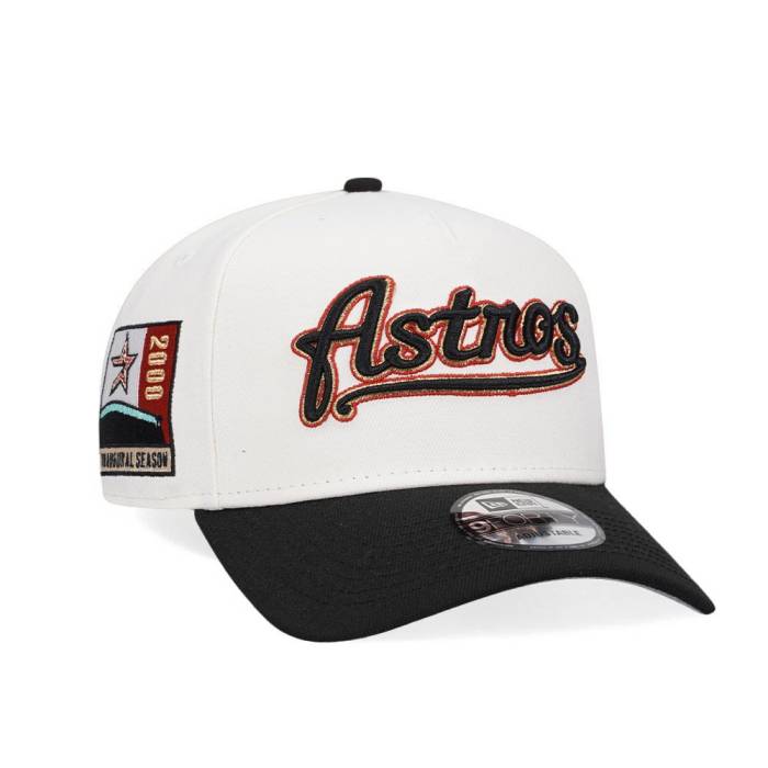 ニューエラ New Era 【 Houston Astros Inaugural Season 2000 Classic Two Tone Edition 9Forty A Frame Snapback Hat Men White 】 ヒューストン アストロズ クラシック Snapback スナップバック バッグ メンズ 白色 ホワイト