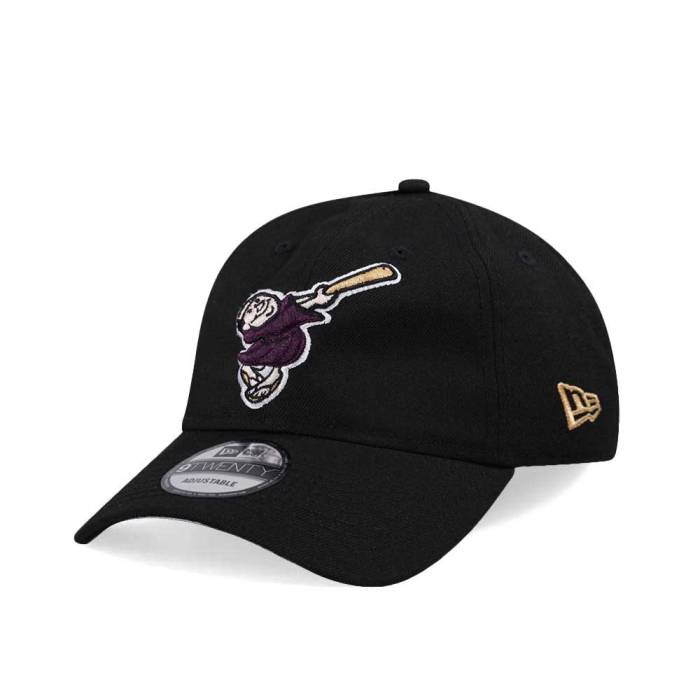 ニューエラ New Era 【 San Diego Padres Black 9Twenty Strapback Hat Men Black 】 パドレス 黒色 ブラック メンズ 黒色 ブラック｜スニケス