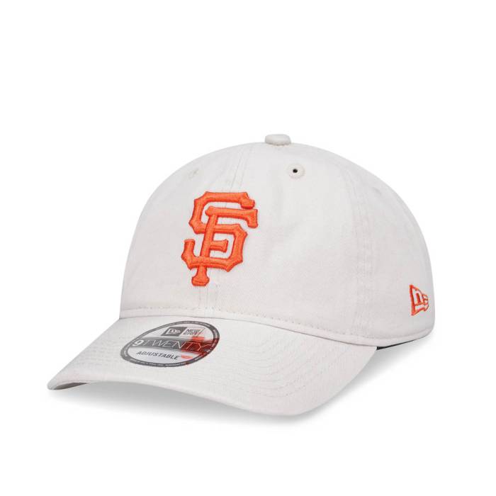 ニューエラ New Era 【 San Francisco Giants Stone Edition 9Twenty Strapback Hat Men White 】 ジャイアンツ メンズ 白色 ホワイト|スニケス