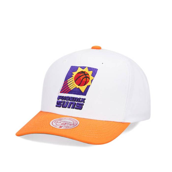 ミッチェルアンドネス Mitchell &Amp; Ness 【 Phoenix Suns Team Two Tone 2.0 Pro White Snapback Hat Men White 】 フェニックス サンズ Team チーム プロ 白色 ホワイト Snapback スナップバック バッグ メンズ 白色 ホ｜スニケス 11,715円