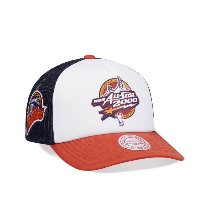 ミッチェルアンドネス Mitchell &Amp; Ness 【 Golden State Warriors All Star 2000 Party Time Trucker Snapback Hat Men Multicolored 】 State スケートボード ウォリアーズ タイム トラッカー Snapback スナップバック バッ|スニケス