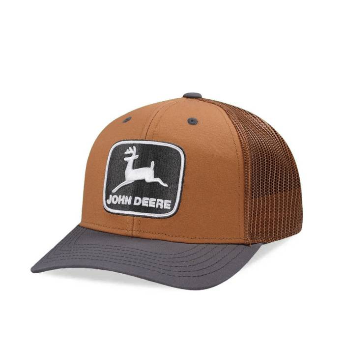 John Deere 【 Mesh Coyote Brown Trucker Snapback Hat Men Brown 】 茶色 ブラウン トラッカー Snapback スナップバック バッグ メンズ 茶色 ブラウン