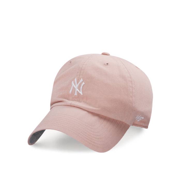フォーティーセブンブランド 47 Brand 【 47Brand New York Yankees Dusty Mauve Base Runner Clean Up Strapback Hat Men Pink 】 ヤンキース メンズ pink ピンク