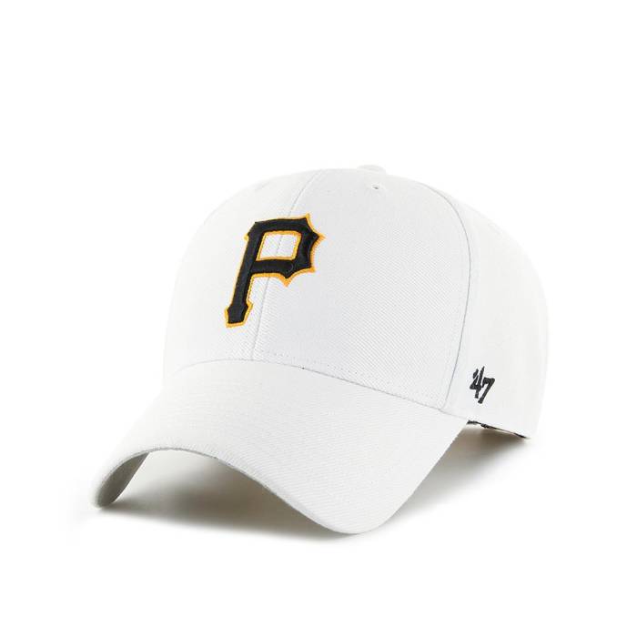 フォーティーセブンブランド 47 Brand 【 47Brand Pittsburgh Pirates Classic White Strapback Hat Men White 】 ピッツバーグ 海賊団 クラシック 白色 ホワイト メンズ 白色 ホワイト