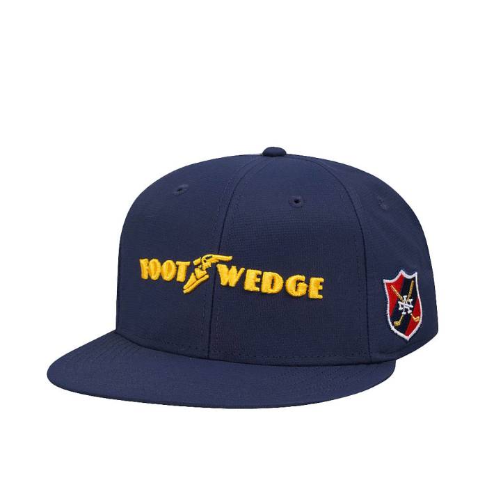 アメリカンニードル American Needle 【 Food Wedge Covert Casual Snapback Hat Men Navy 】 ウェッジ カジュアル Snapback スナップバック バッグ メンズ 紺色 ネイビー