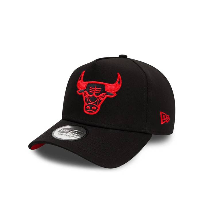 ニューエラ New Era 【 Chicago Bulls Red Pop A Frame Snapback Hat Men Black 】 シカゴ ブルズ Red 赤・レッド Snapback スナップバック バッグ メンズ 黒色 ブラック｜スニケス 10,224円