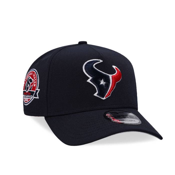 ニューエラ New Era 【 Houston Texans 2002 Navy 9Forty A Frame Snapback Hat Men Navy 】 ヒューストン テキサンズ 紺色 ネイビー Snapback スナップバック バッグ メンズ 紺色 ネイビー