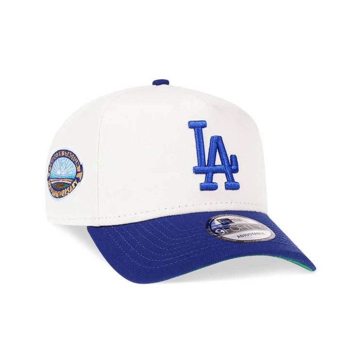 ニューエラ New Era 【 Los Angeles Dodgers Stadium 50Th Anniversary Chrome Two Tone 9Forty A Frame Snapback Hat Men White 】 ドジャース スタジアム Snapback スナップバック バッグ メンズ 白色 ホワイト|スニケス
