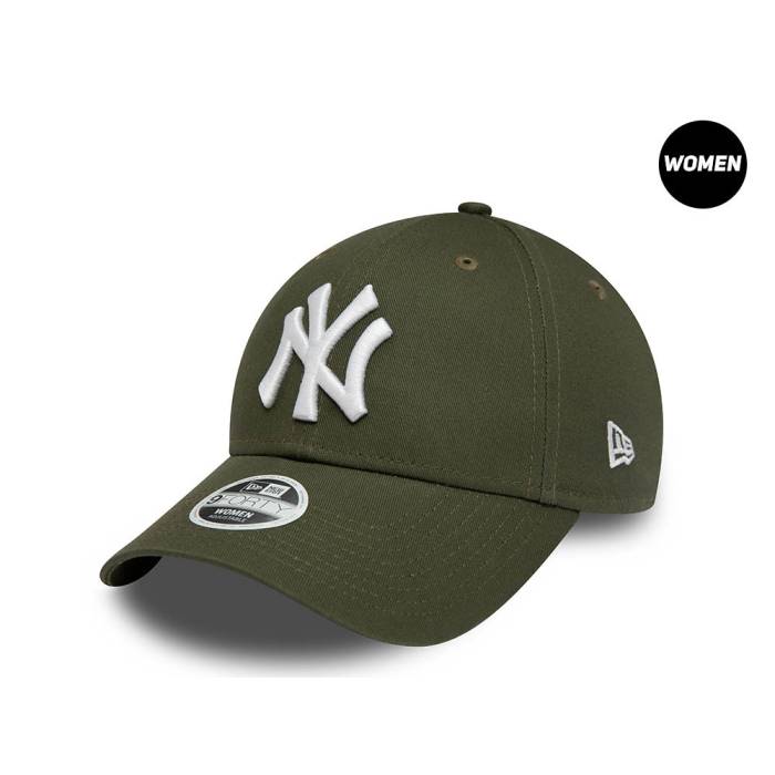 【★百貨店SALE★6/11夜夜中2時迄】ニュー内鰓 New Era 【 New York Yankees League Essential Olive Womens 9Forty Strapback Hat Women Olive 】 ヤンキース olive オリーブ レディース レディース olive オリーブ