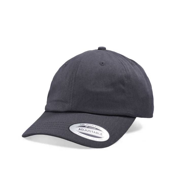 ユーポン Yupoong 【 Basic Gray Low Profile Strapback Hat Men Gray 】 gray 灰色・グレー・グレイ メンズ gray 灰色・グレー・グレイ