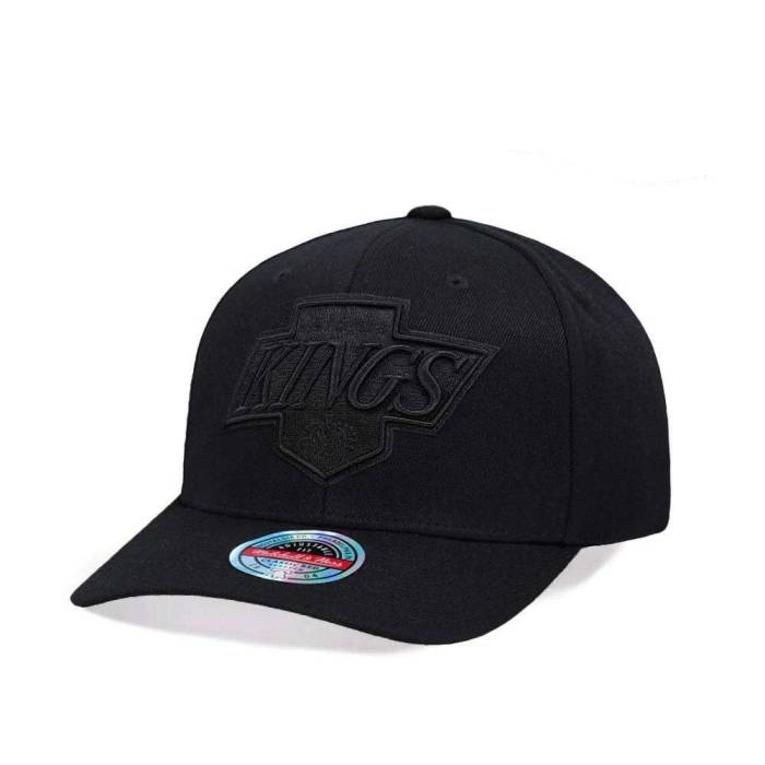 ミッチェルアンドネス Mitchell &Amp; Ness 【 Los Angeles Kings Black On Black Logo Classic Red Snapback Hat Men Black 】 Kings キングス 黒色 ブラック ロゴ クラシック Red 赤・レッド Snapback スナップバック バッグ 12,870円