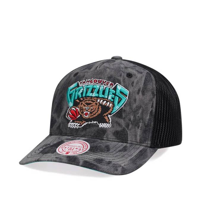 ミッチェルアンドネス Mitchell &Amp; Ness 【 Vancouver Grizzlies Burnt Ends Black Trucker Snapback Hat Men Gray 】 バンクーバー グリズリーズ 黒色 ブラック トラッカー Snapback スナップバック バッグ メンズ gray 12,540円