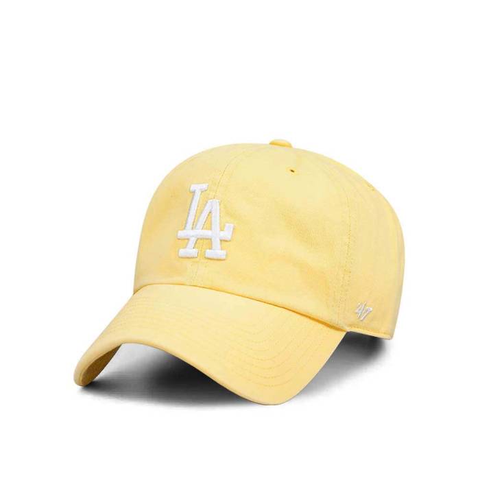 フォーティーセブンブランド 47 Brand 【 47Brand Los Angeles Dodgers Maize Clean Up Strapback Hat Men Yellow 】 ドジャース メンズ yellow 黄色・イエロー