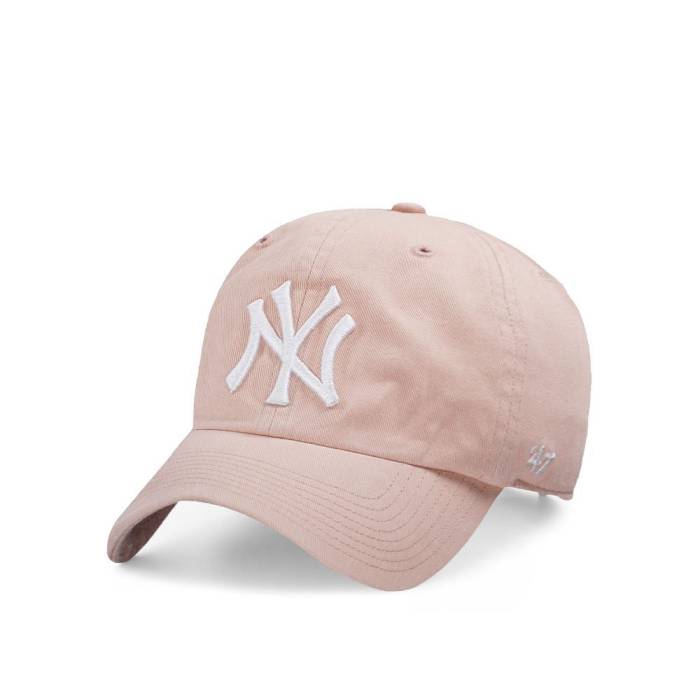 フォーティーセブンブランド 47 Brand 【 47Brand New York Yankees Dusty Mauve Clean Up Strapback Hat Men Pink 】 ヤンキース メンズ pink ピンク