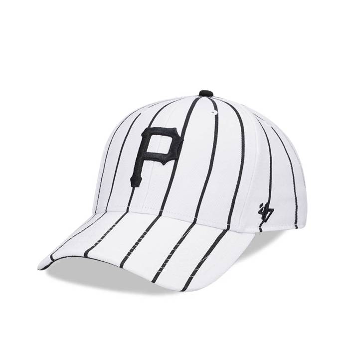 フォーティーセブンブランド 47 Brand 【 47Brand Pittsburgh Pirates White Bird Cage Mvp Strapback Hat Men White 】 ピッツバーグ 海賊団 白色 ホワイト メンズ 白色 ホワイト|スニケス