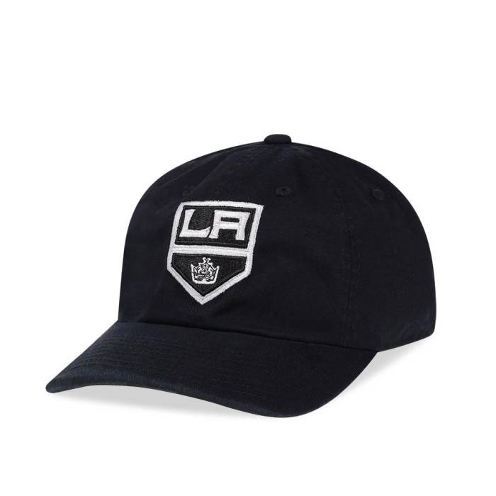 アメリカンニードル American Needle 【 Los Angeles Kings Black Vintage Casual Strapback Hat Men Black 】 Kings キングス 黒色 ブラック vintage ビンテージ・ヴィンテージ カジュアル メンズ 黒色 ブラック