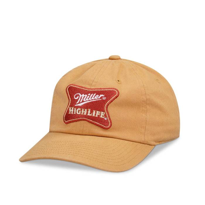 アメリカンニードル American Needle 【 Millers High Life Ballpark Brown Strapback Hat Men Brown 】 ハイ 茶色 ブラウン メンズ 茶色 ブラウン|スニケス