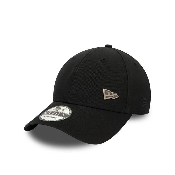 ニューエラ New Era 【 Logo Black 9Forty Strapback Hat Men Black 】 ロゴ 黒色 ブラック メンズ 黒色 ブラック｜スニケス
