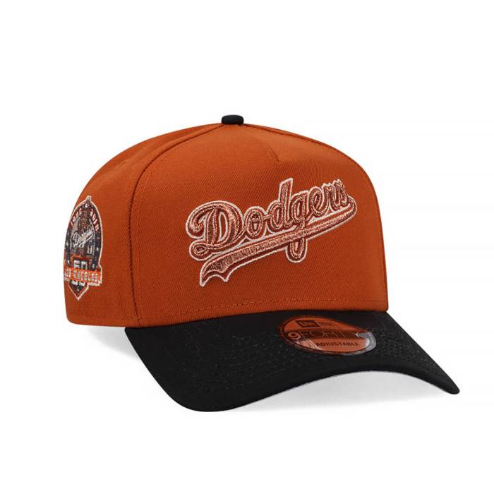 ニューエラ New Era 【 Los Angeles Dodgers 50Th Anniversary Rusty Copper Two Tone Edition 9Forty Snapback Hat Men Brown 】 ドジャース 銅色 コッパー Snapback スナップバック バッグ メンズ 茶色 ブラウン|スニケス