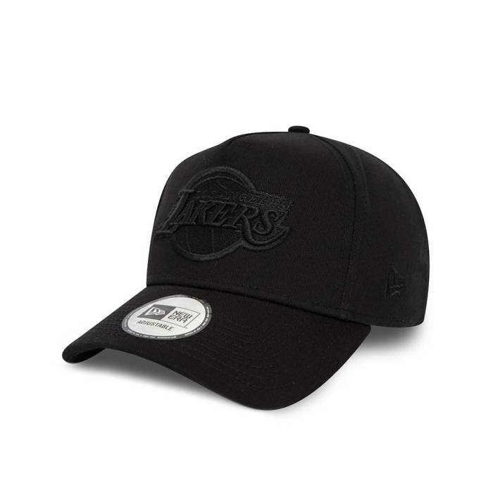 ニューエラ New Era 【 Los Angeles Lakers Seasonal Black A Frame Snapback Hat Men Black 】 Lakers レイカーズ 黒色 ブラック Snapback スナップバック バッグ メンズ 黒色 ブラック