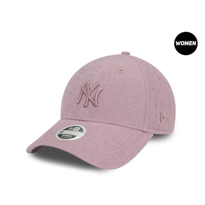 ニューエラ New Era 【 New York Yankees Bubble Stitch Lavender Womens 9Forty Strapback Hat Women Lavender 】 ヤンキース バブル レディース レディース｜スニケス