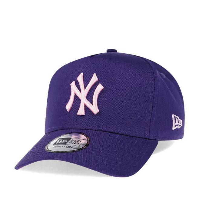 ニューエラ New Era 【 New York Yankees Purple Pink Edition 9Forty A Frame Snapback Hat Men Purple 】 ヤンキース Purple 紫・パープル pink ピンク Snapback スナップバック バッグ メンズ Purple 紫・パープル