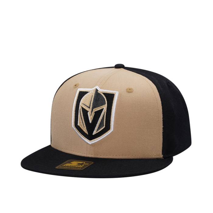 スターター Starter 【 Vegas Golden Knights Classic Logo Two Tone Snapback Hat Men Beige 】 ベガス ナイツ クラシック ロゴ Snapback スナップバック バッグ メンズ ベージュ