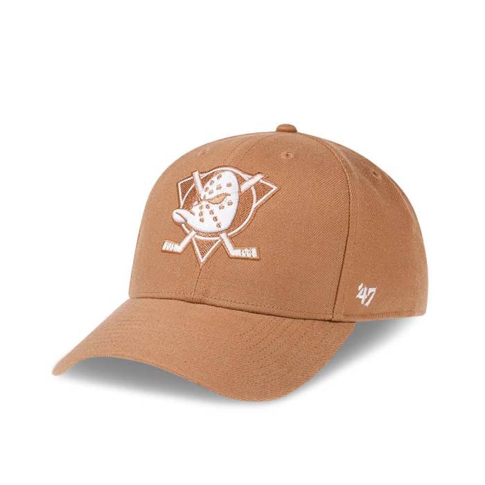 フォーティーセブンブランド 47 Brand 【 47Brand Anaheim Ducks Camel Classic Snapback Hat Men Beige 】 アナハイム ダックス camel キャメル クラシック Snapback スナップバック バッグ メンズ ベージュ