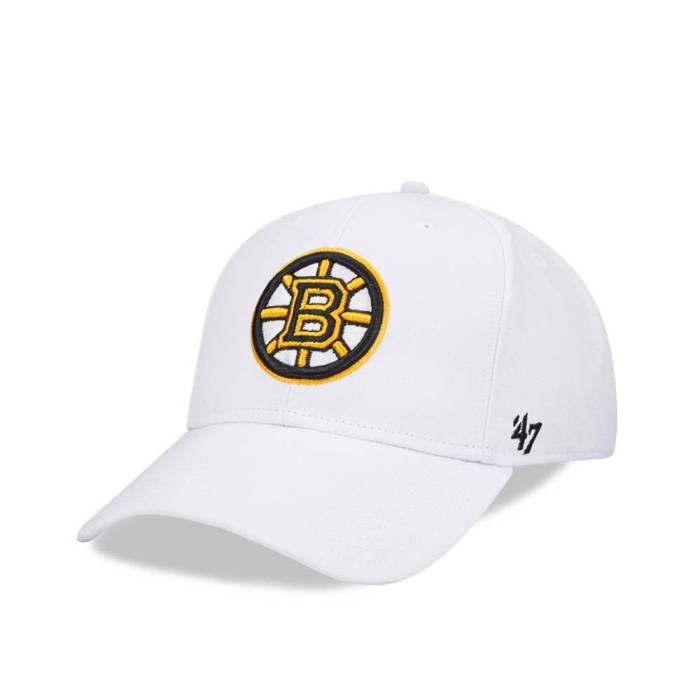 フォーティーセブンブランド 47 Brand 【 47Brand Boston Bruins White Mvp Snapback Hat Men White 】 ボストン ブルーインズ 白色 ホワイト Snapback スナップバック バッグ メンズ 白色 ホワイト
