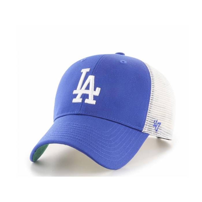 フォーティーセブンブランド 47 Brand 【 47Brand Los Angeles Dodgers Classic Blue And White Trucker Snapback Hat Men Blue 】 ドジャース クラシック 青色 ブルー 白色 ホワイト トラッカー Snapback スナップバック
