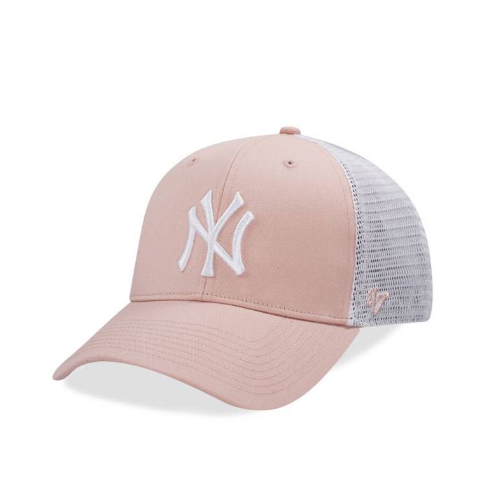 フォーティーセブンブランド 47 Brand 【 47Brand New York Yankees Dusty Mauve Mvp Trucker Snapback Hat Men Orange 】 ヤンキース トラッカー Snapback スナップバック バッグ メンズ orange 橙・オレンジ