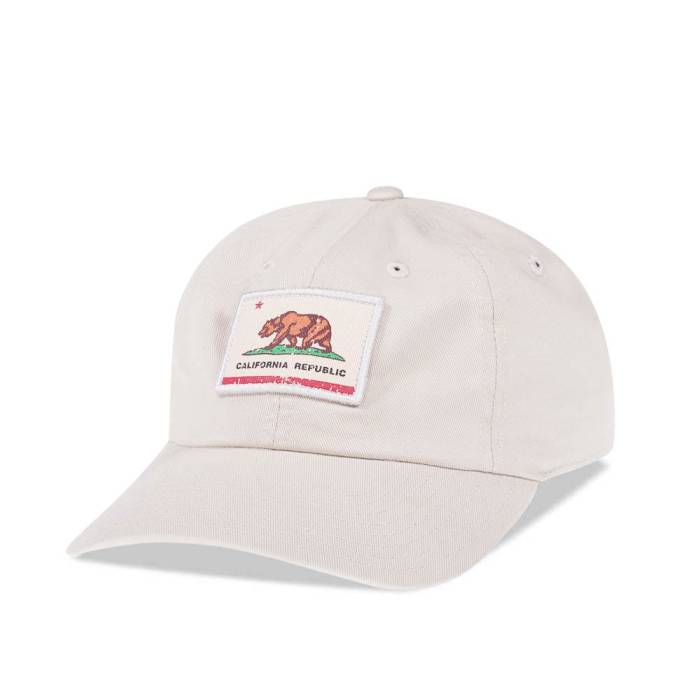 アメリカンニードル American Needle 【 California Republic Beige Vintage Casual Strapback Hat Men Beige 】 カリフォルニア ベージュ vintage ビンテージ・ヴィンテージ カジュアル メンズ ベージュ
