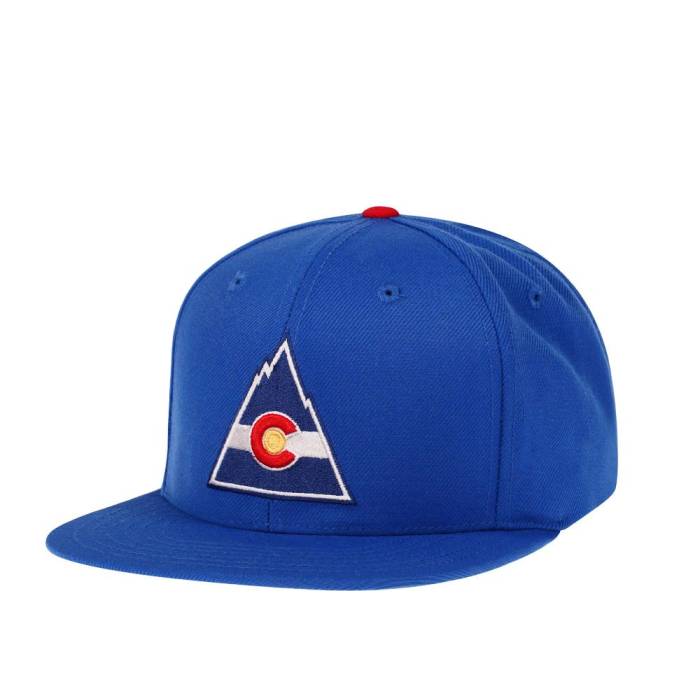 アメリカンニードル American Needle 【 Colorado Rockies Blue 400 Series Snapback Hat Men Blue 】 コロラド ロッキーズ 青色 ブルー シリーズ Snapback スナップバック バッグ メンズ 青色 ブルー