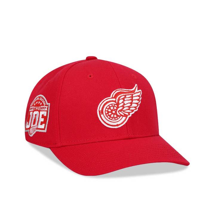 アメリカンニードル American Needle 【 Detroit Red Wings Farewell Season The Joe Red Snapback Hat Men Red 】 デトロイト Red 赤・レッド Snapback スナップバック バッグ メンズ Red 赤・レッド