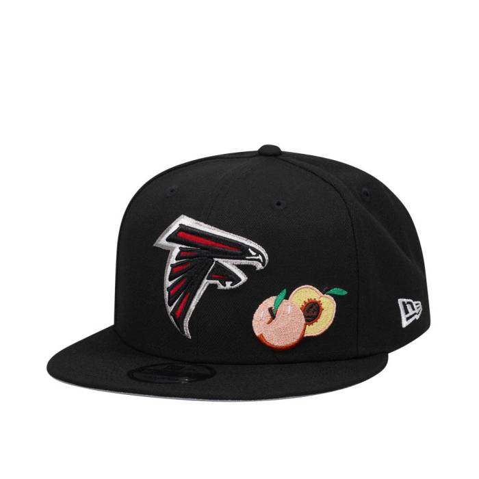 ニューエラ New Era 【 Atlanta Falcons Black Peach Edition 9Fifty Snapback Hat Men Black 】 アトランタ ファルコンズ 黒色 ブラック Snapback スナップバック バッグ メンズ 黒色 ブラック｜スニケス