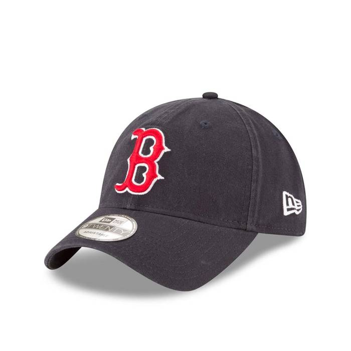 ニューエラ New Era 【 Boston Red Sox Navy Core Classic 9Twenty Strapback Hat Men Navy 】 ボストン Red 赤・レッド 紺色 ネイビー コア クラシック メンズ 紺色 ネイビー