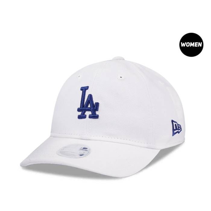 【★百貨店SALE★6/11夜夜中2時迄】ニュー内鰓 New Era 【 Los Angeles Dodgers White Womens 9Twenty Strapback Hat Women White 】 ドジャース 白いこと 白いこと レディース レディース 白いこと 白いこと